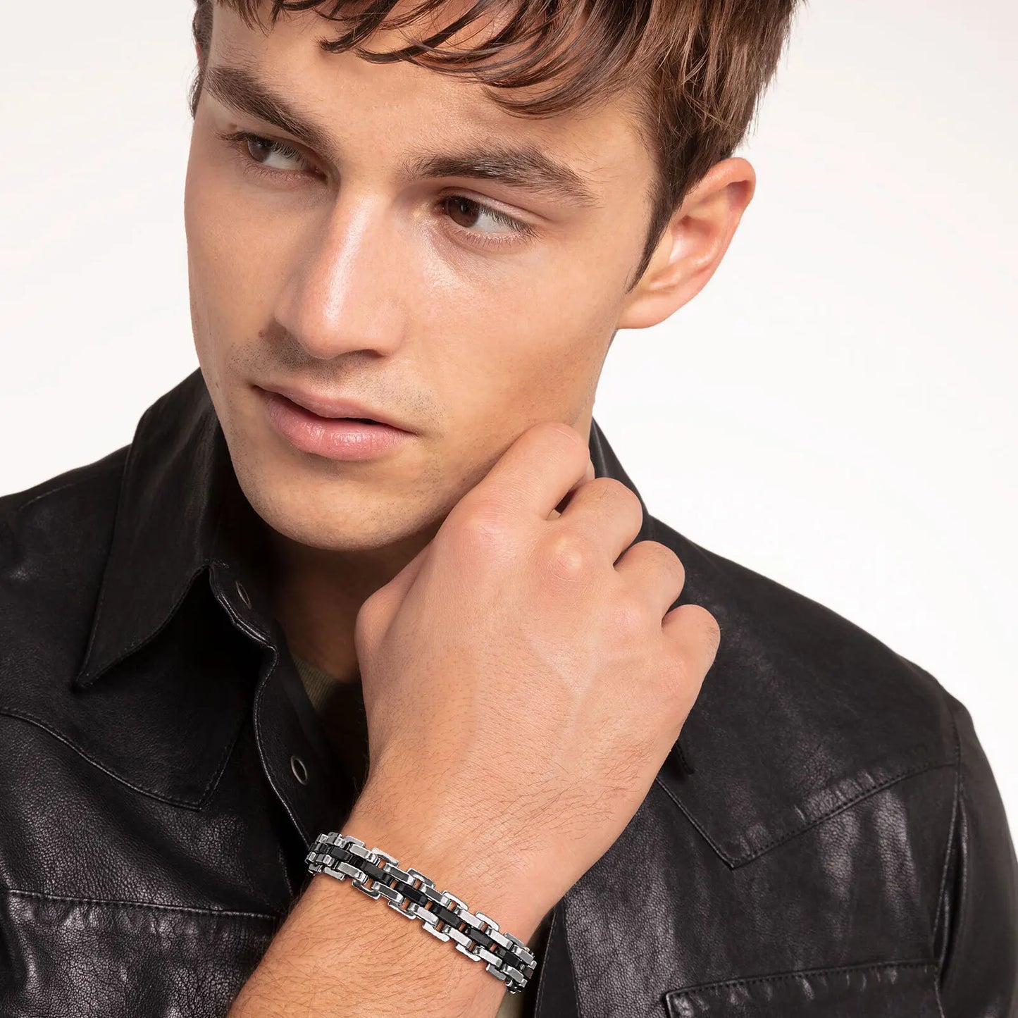 Stylish Strap Chain Boys Men Bracelets